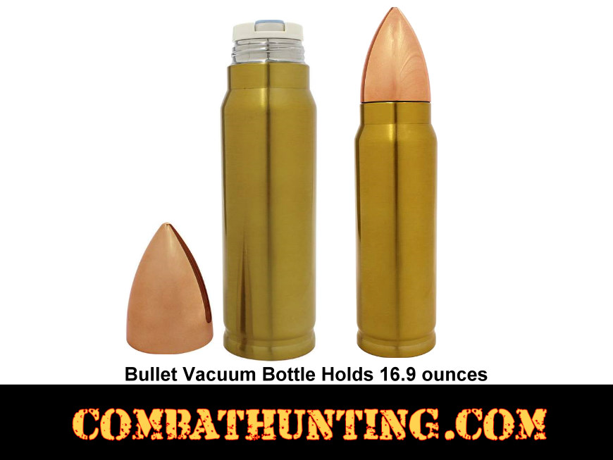 Vacuum Bottle Bullet Style Holds 16.9 oz style=