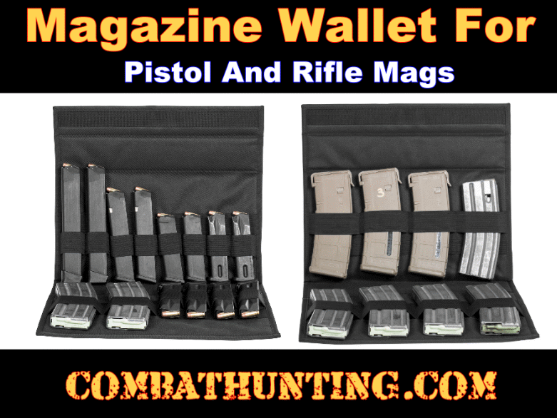 Magazine Wallet For Pistol And Rifle Mags style=