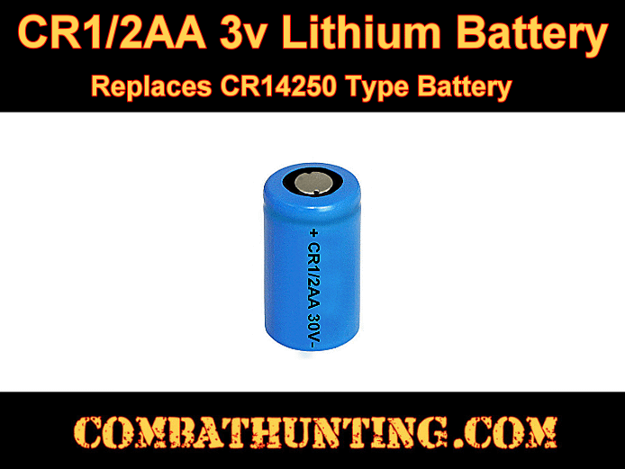 CR1/2AA 3 Volt Lithium Battery CR14250 Battery