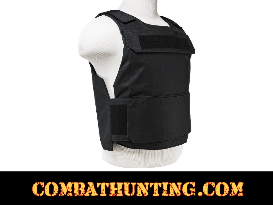 Ncstar Discreet Plate Carrier Vest Low Profile Swat Black style=