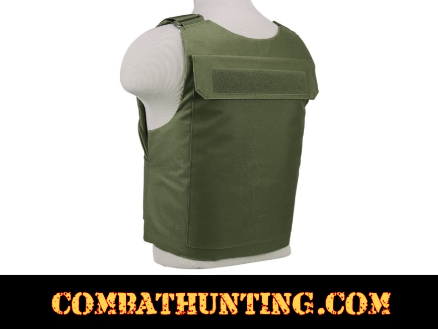 Ncstar Discreet Plate Carrier Vest Low Profile Green style=