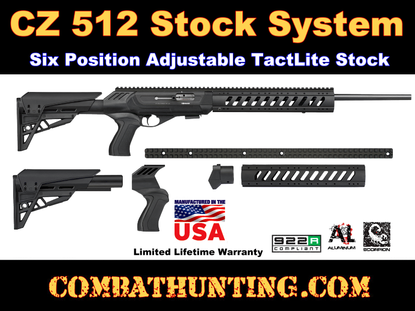 b 2 10 2217 cz 512 replacement stock ati ar 22 kit combat hunting