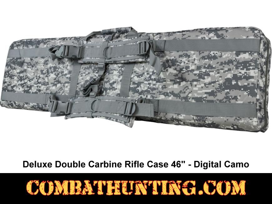 Vism Double Carbine Rifle Case 42in Woodland Camo for sale online 