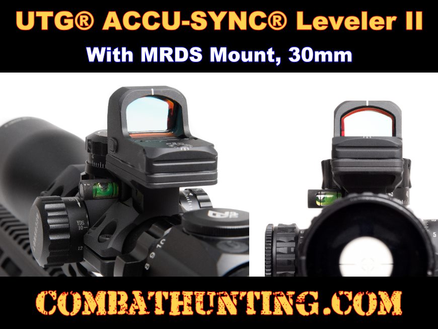 UTG® ACCU-SYNC® Leveler II with MRDS Mount 30mm style=
