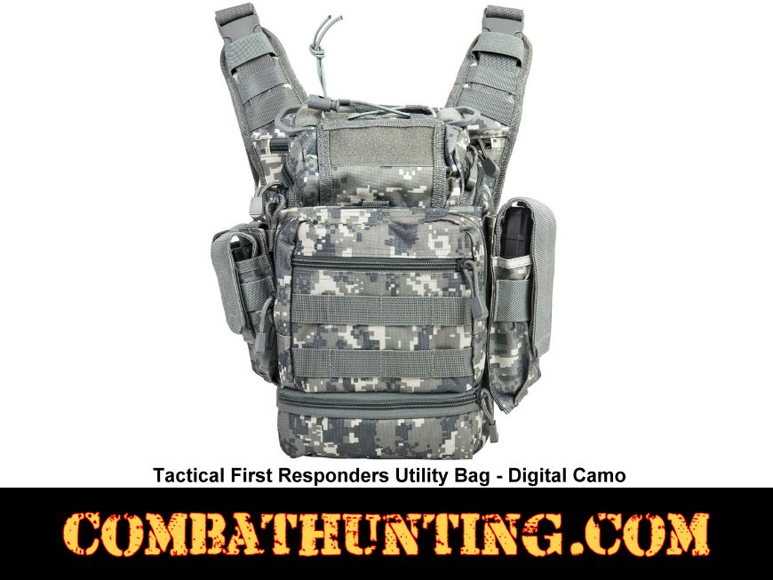 Digital Camo First Responders Utility Bag style=