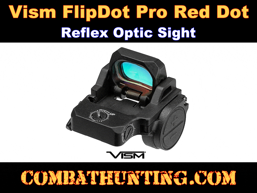 FlipDot Pro Red Dot Sight Reflex Optic For Pistols style=