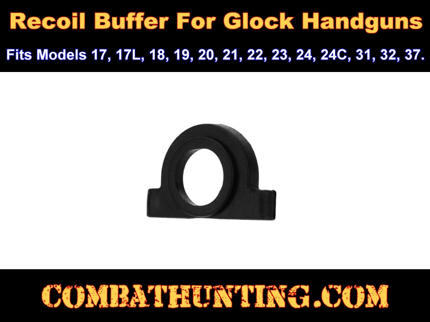Recoil Buffer For Glock 17, 18, 19, 20, 21, 22, 23, 24, 31, 32, 37 style=