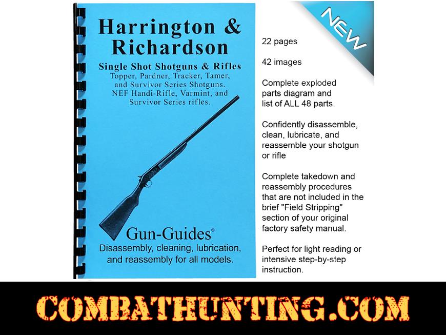 H&R New England Firearms Disassembly & Reassembly Gun-Guides® Manual style=