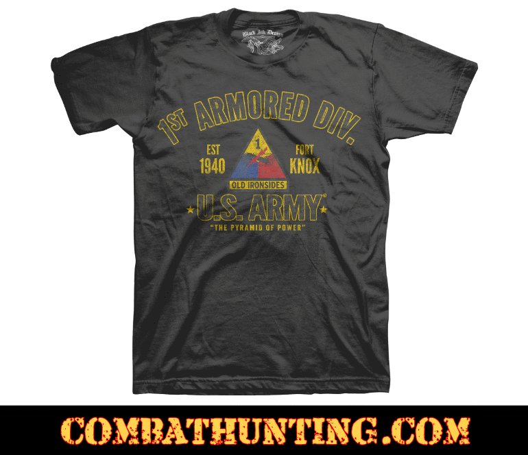 1st armored division t shirts