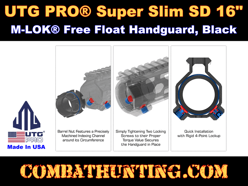 UTG PRO® Super Slim SD 16