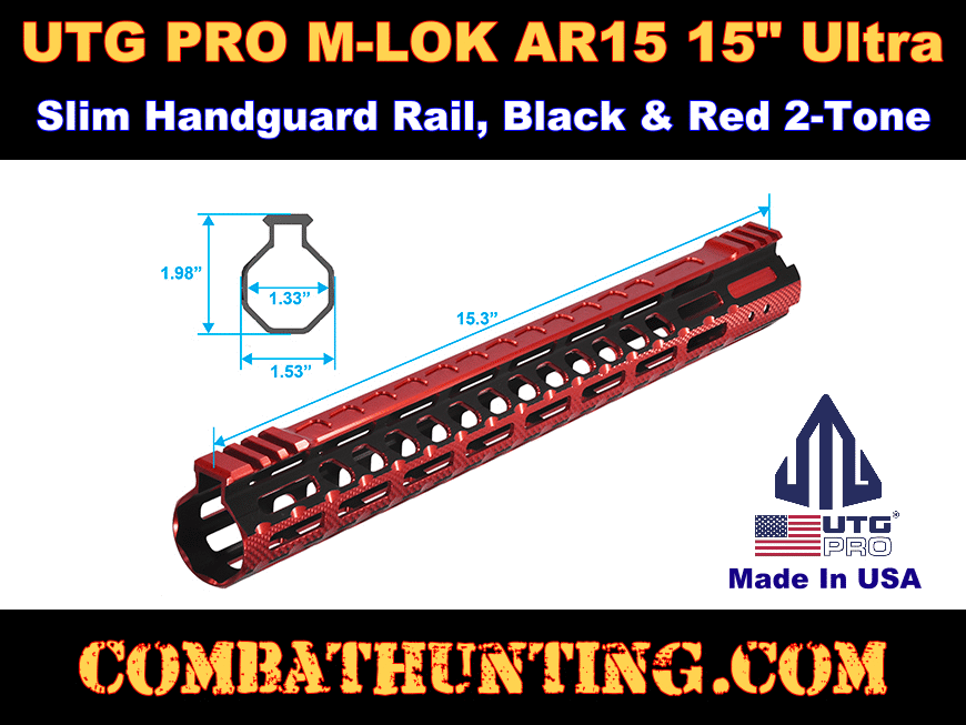 UTG PRO M-LOK® AR15 15