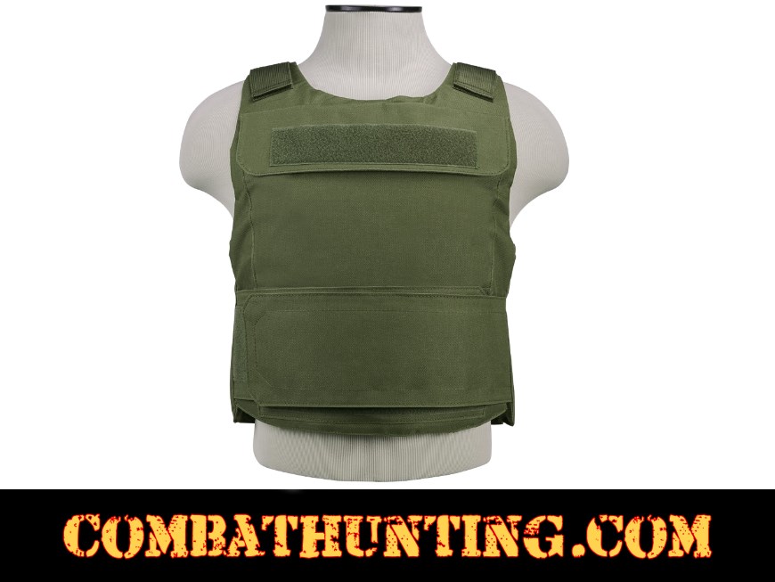 Discreet Plate Carrier Vest 2XL+ Green For Body Armor style=
