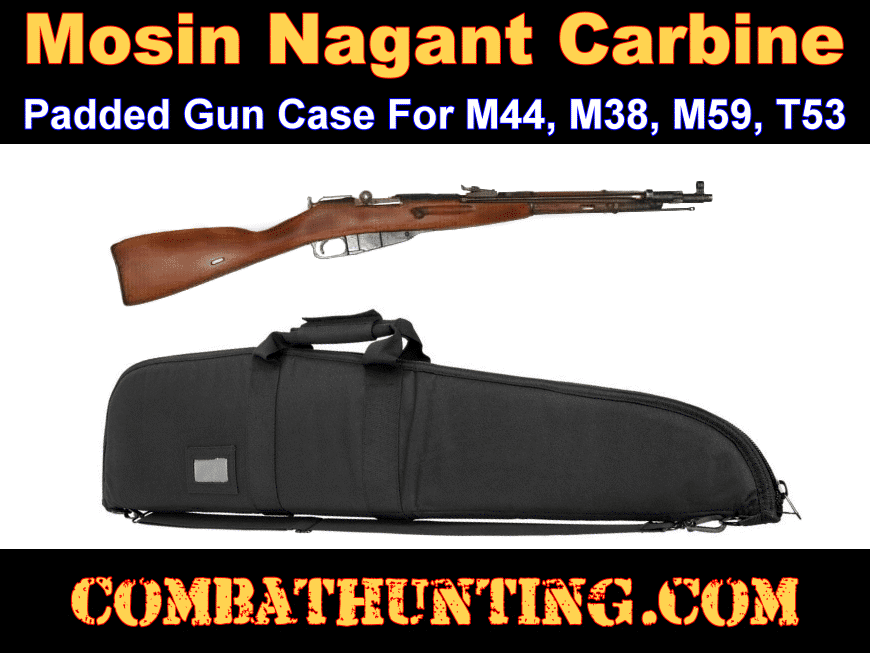 Mosin Nagant Carbine Gun Case M44, M38, M59, T53 style=