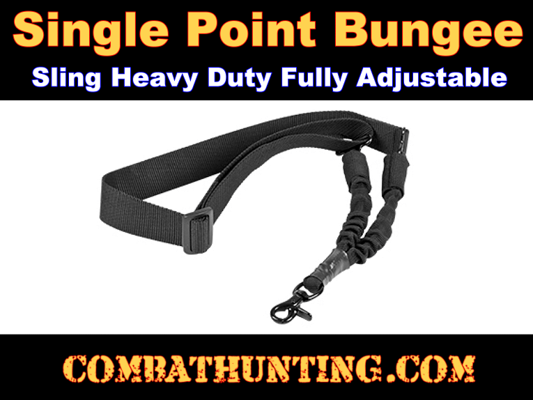 Ncstar Single Point Bungee Sling Black style=