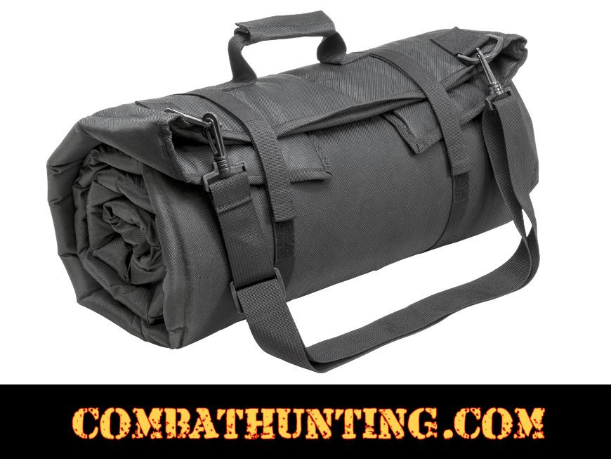 Roll Up Padded Shooting Mat Urban Gray style=