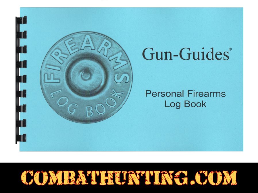 Personal Firearms Record Log Book Gun-Guides® style=