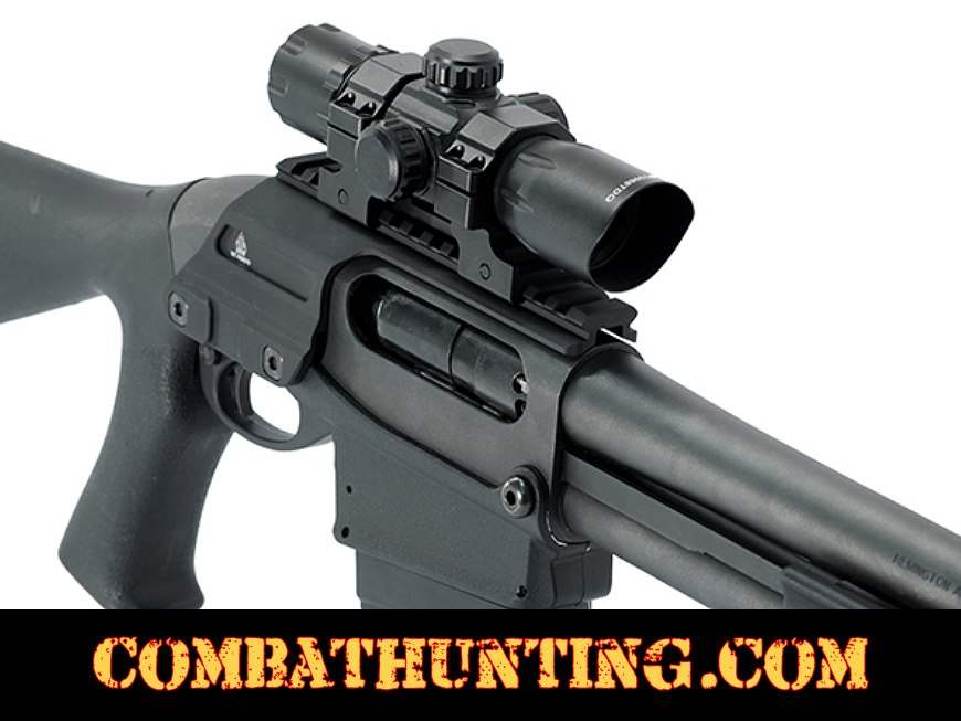 The UTG ® Remington 870 scope mount with sidesaddle and Picatinny rail is p...