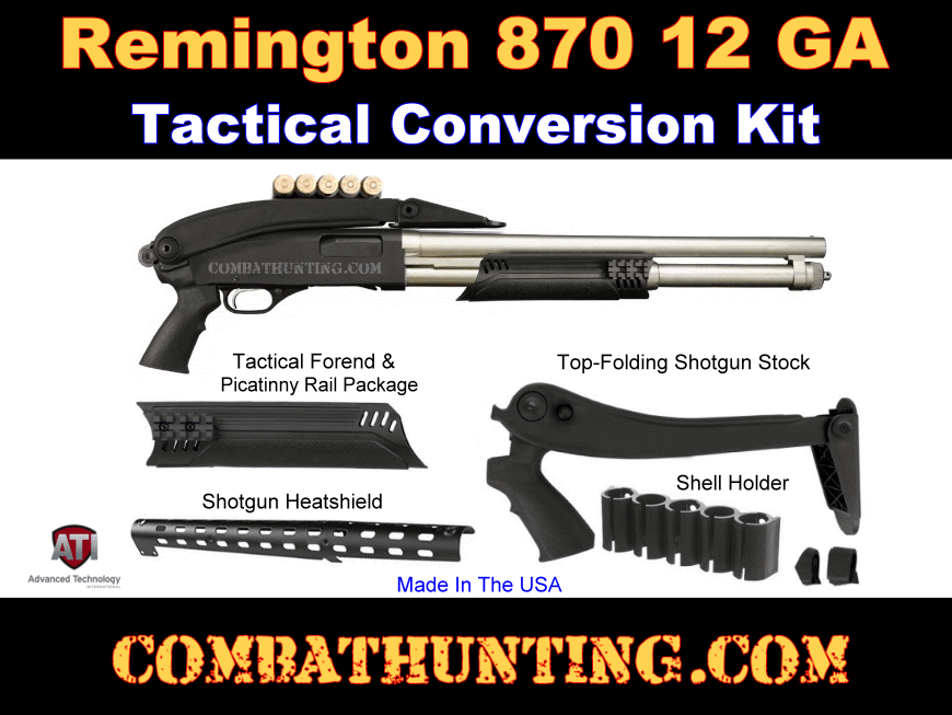 Remington 870 Tactical Conversion Kit 12 Gauge style=