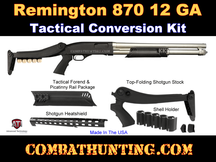 Remington 870 Tactical Conversion Kit 12 Gauge style=