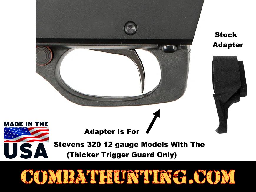 T3 Stevens 320 Shotgun Stock Adapter for 2017 To Current Model style=