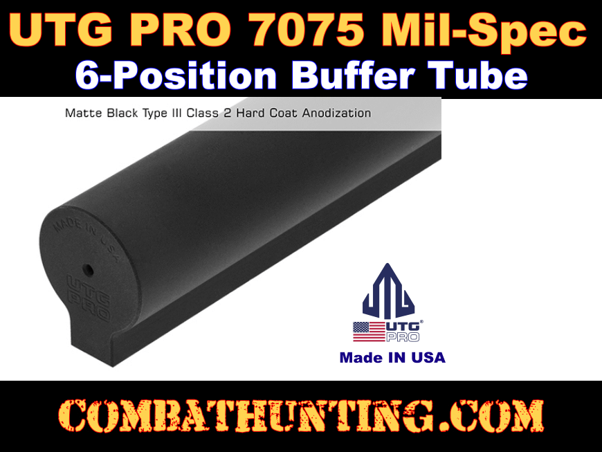 Mil-Spec Receiver Extension (Buffer Tube) 7075 style=