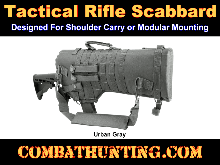 AR-15 Tactical Rifle Scabbard style=