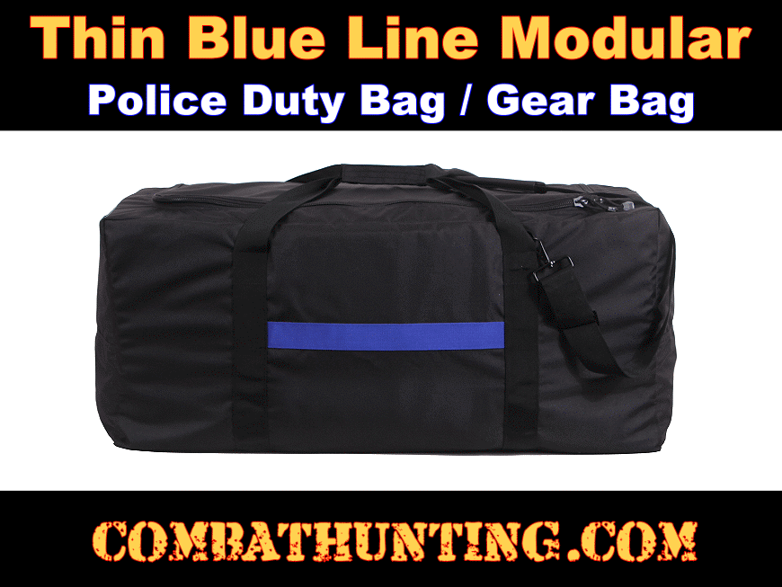 Tbl8673 Thin Blue Line Duty Bag Police Gear Gun Cases Bags