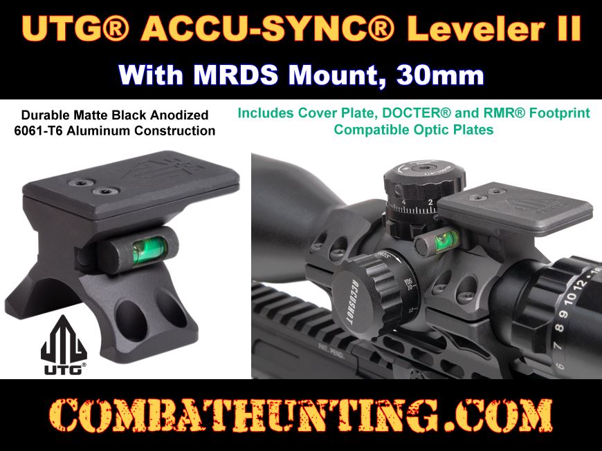 UTG® ACCU-SYNC® Leveler II with MRDS Mount 30mm style=