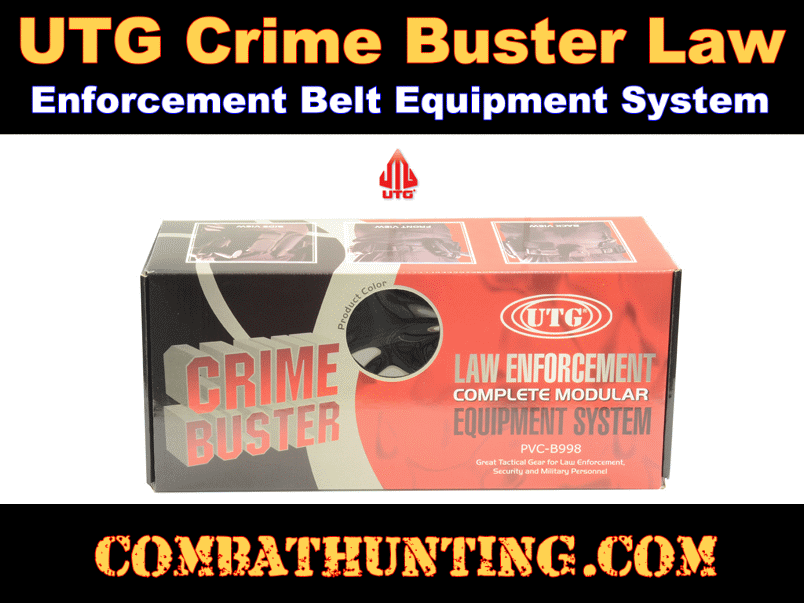 UTG Crime-Buster Law Enforcement Equipment System, Black  style=