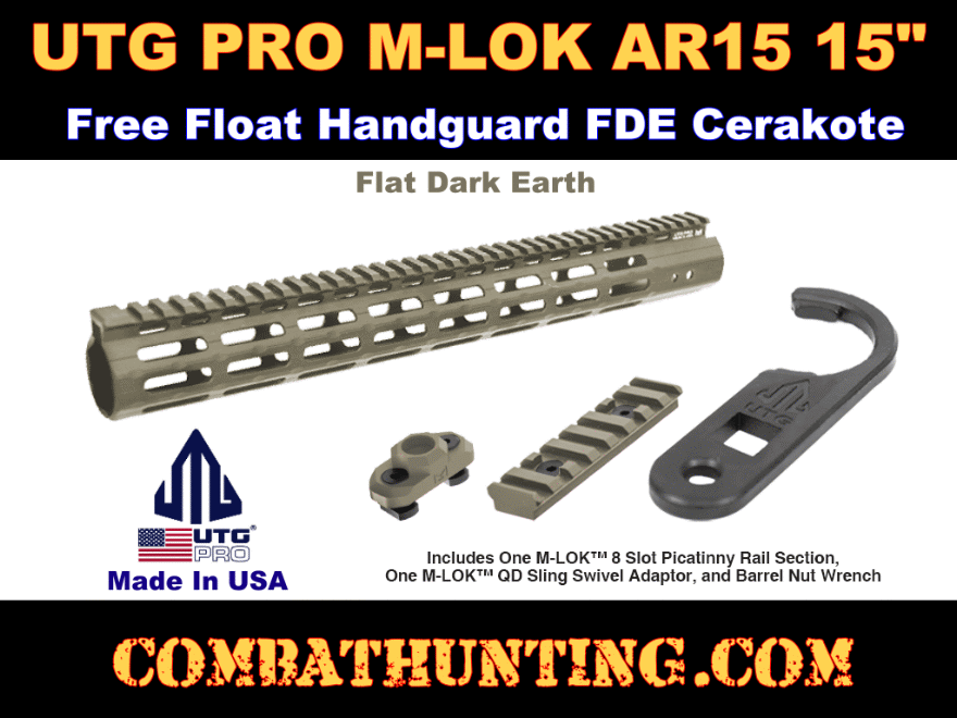 fde slim free float handguard