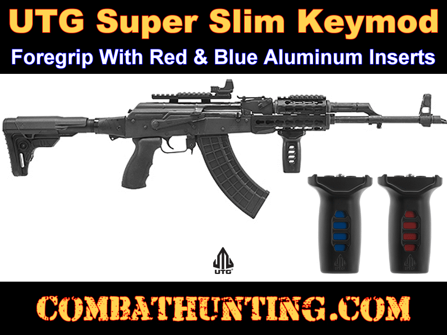 UTG Super Slim Vertical Foregrip Keymod style=