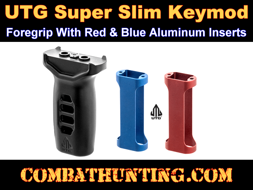 UTG Super Slim Vertical Foregrip Keymod style=
