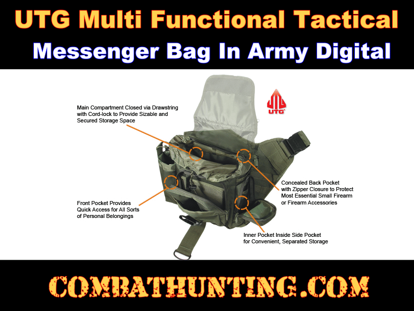 leapers utg messenger bag
