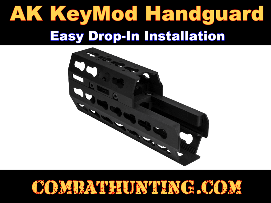 AK KeyMod Handguard - Standard Length With KeyMod Rails style=