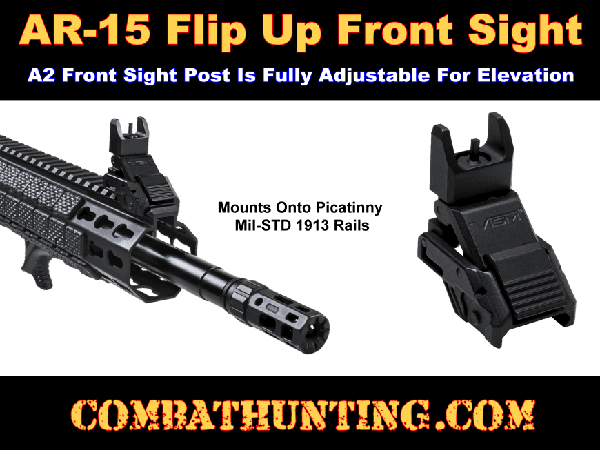 AR-15 Flip-Up Front Sight style=
