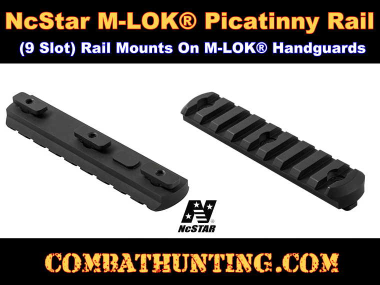 M-LOK Picatinny Rail Medium Length style=