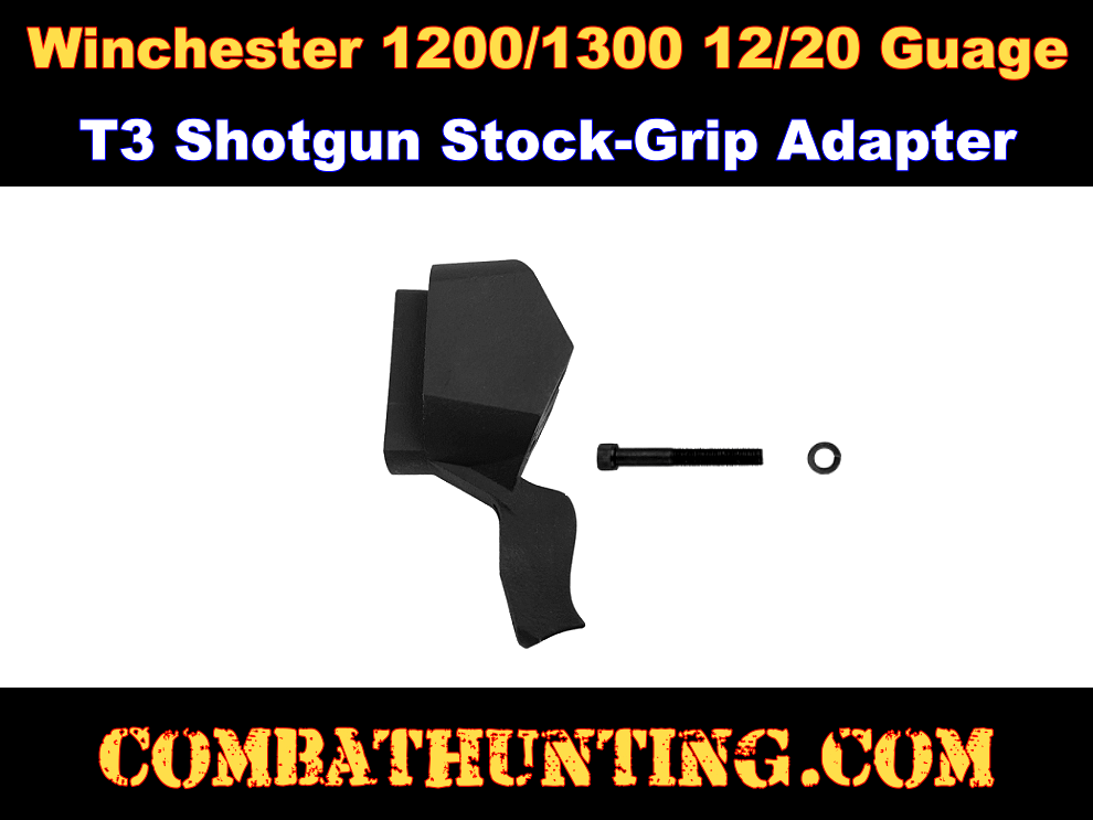 T3 Shotgun Stock Adapter for Winchester 1200/1300 12/20 Guage Shotguns style=