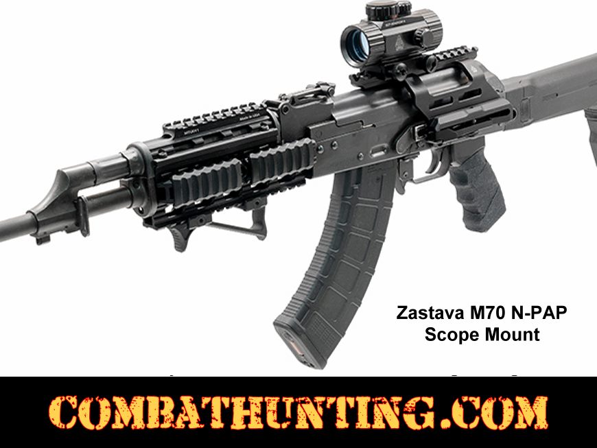 Zastava M70 N-PAP Scope Mount UTG® QD AK Side Mount style=