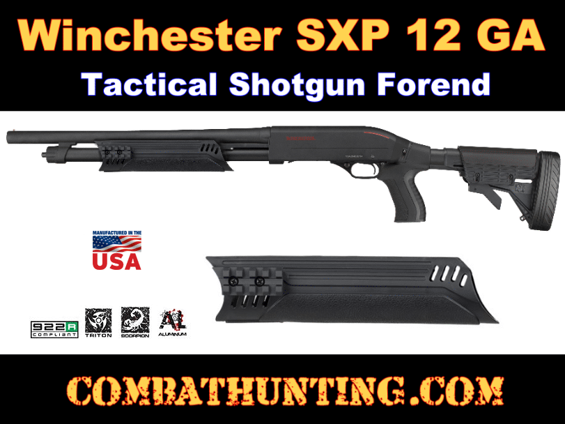 thumbnail image 2 of Trinity Magazine Tube Picatinny Mount For Winchester SXP 12 Gauge Shotgun – Aluminum, Black 2 of 6