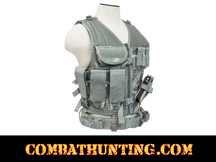 Ncstar Military Tactical Vest Acu Digital style=