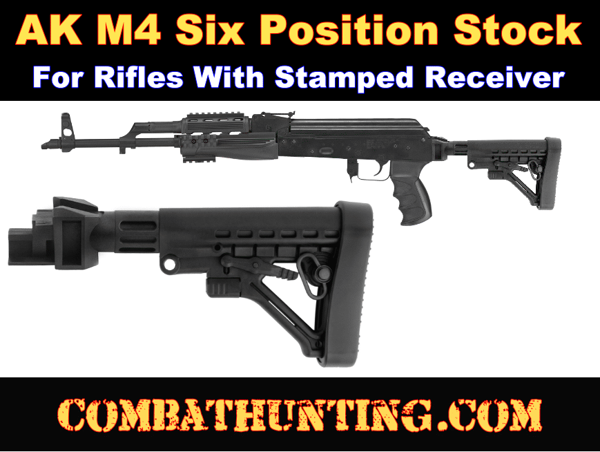 AK47/74 M4 Six Position Stock Kit style=