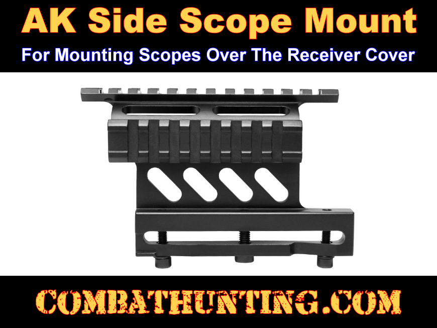 AK Side Mount / AK-47 Double Rail Side Mount style=