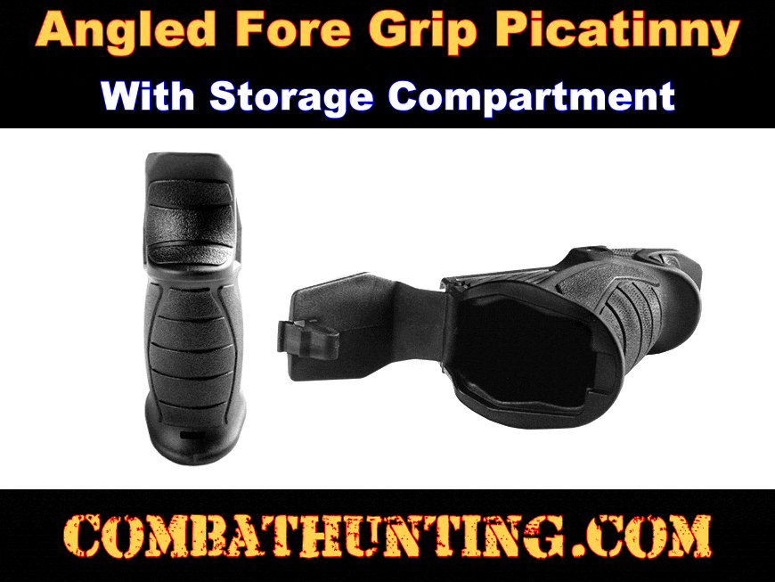 Angled Foregrip Picatinny Mount style=