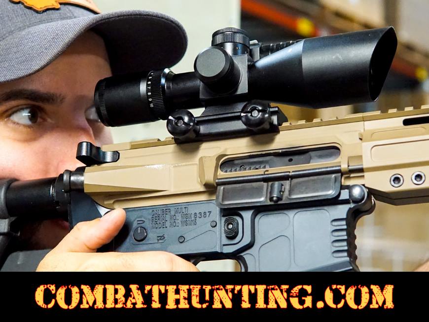 ar 15 with silencer and scope