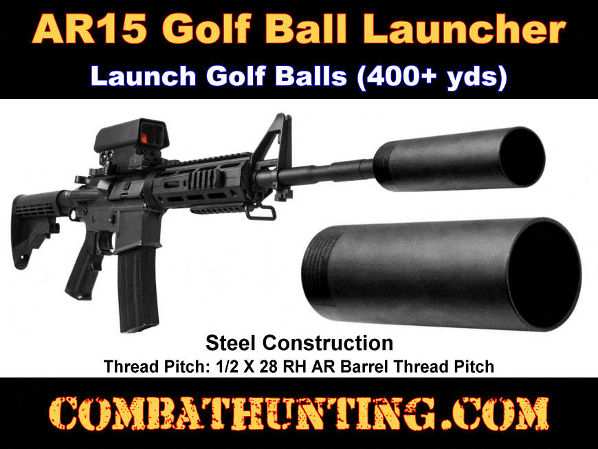 AR-15 Golf Ball Launcher KIt style=