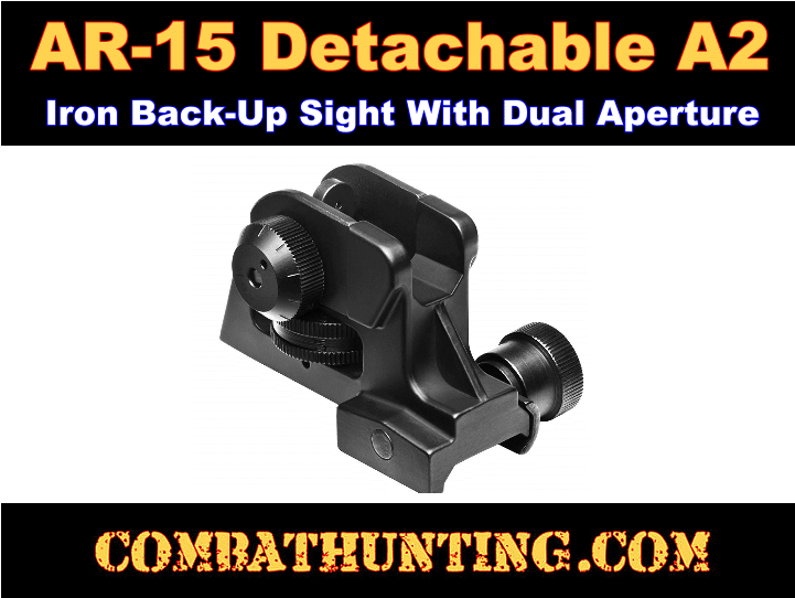 AR15 Rear A2 Back-up iron Sight style=