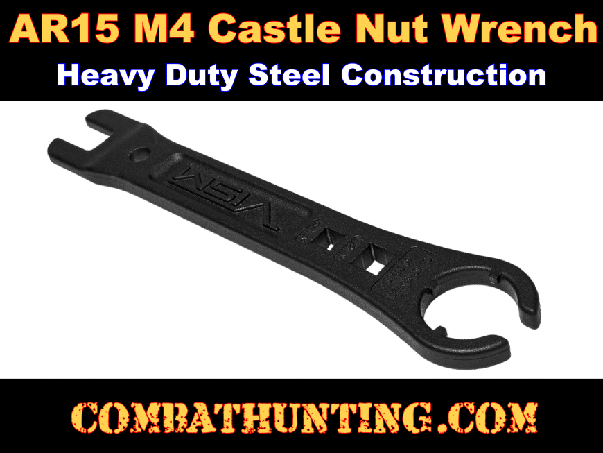 Free Castle Nut Wrench Details about   AR Wall Mount & Magazine Holder 