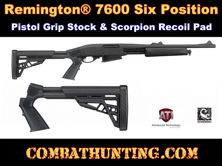 Remington 7600 Tactical Stock style=