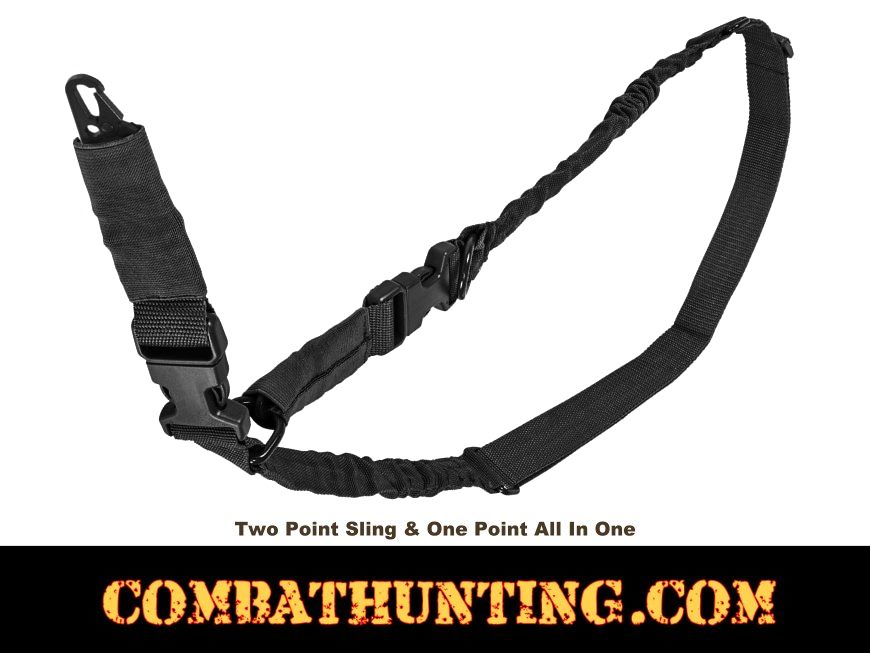 Two Point Sling QD Black style=