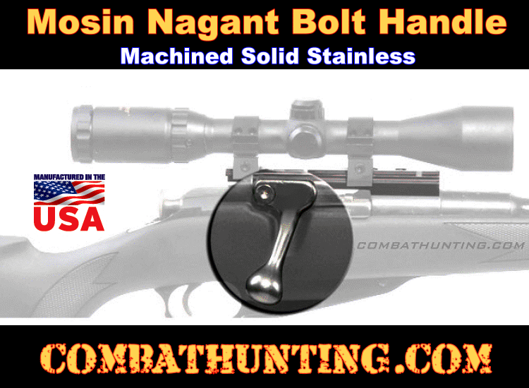 Mosin Nagant Bent Bolt Handle ATI style=